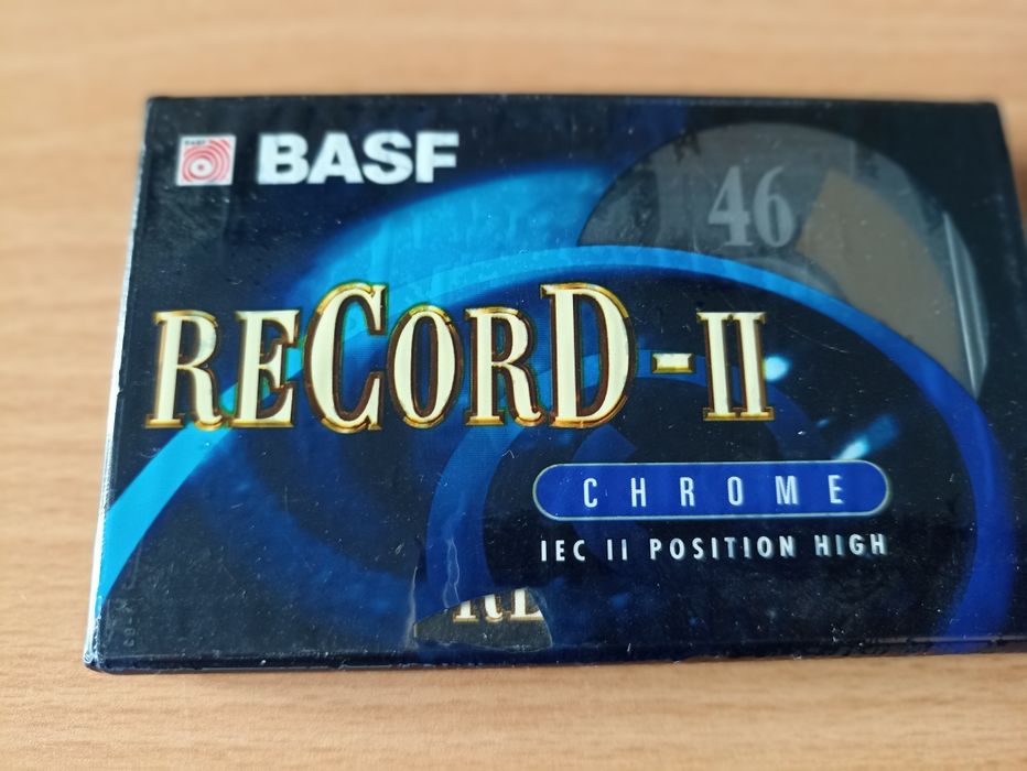 Cassetes BASF Record II seladas