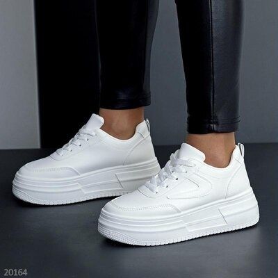 Кросівки білі на платформі 39,40,41