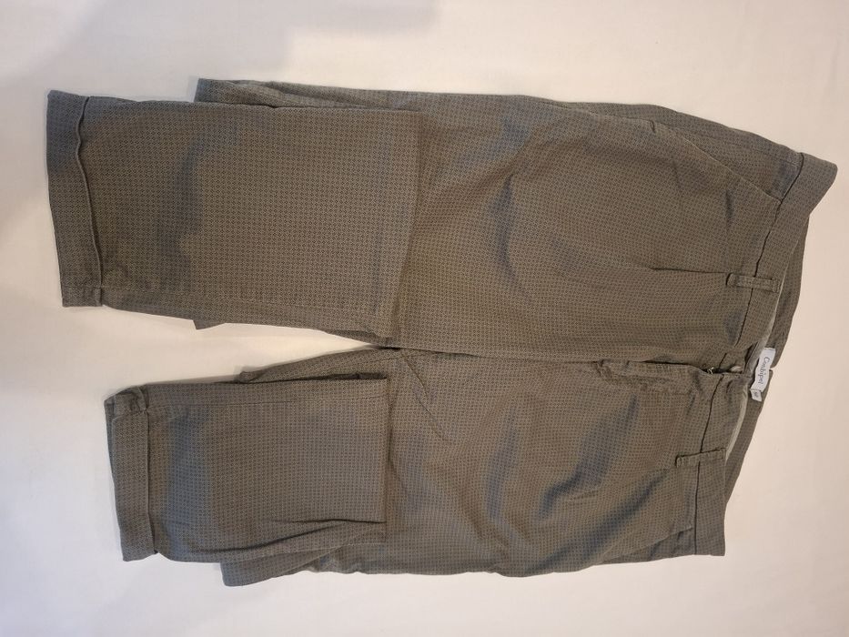 Spodnie materiałowe męskie Conbipel 50 L khaki