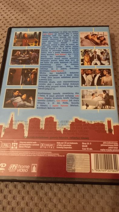 Alex i Emma  dvd