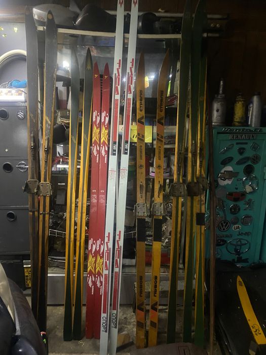 Лижы зимние старие