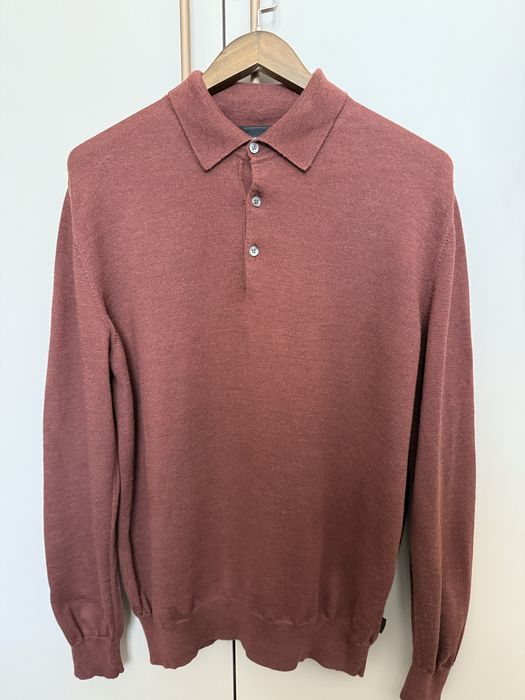 Свитер поло boss