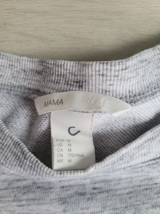 Bluzka bluzeczka ciążowa dresowa H&M MAMA rozm. M