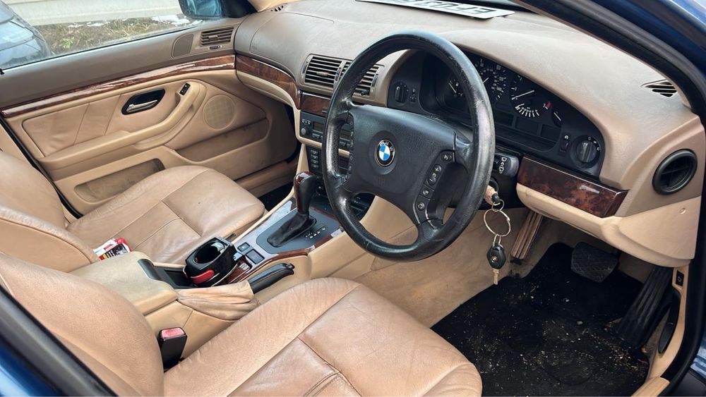 Bmw 525i, E39, 2003r, Automat, Anglik