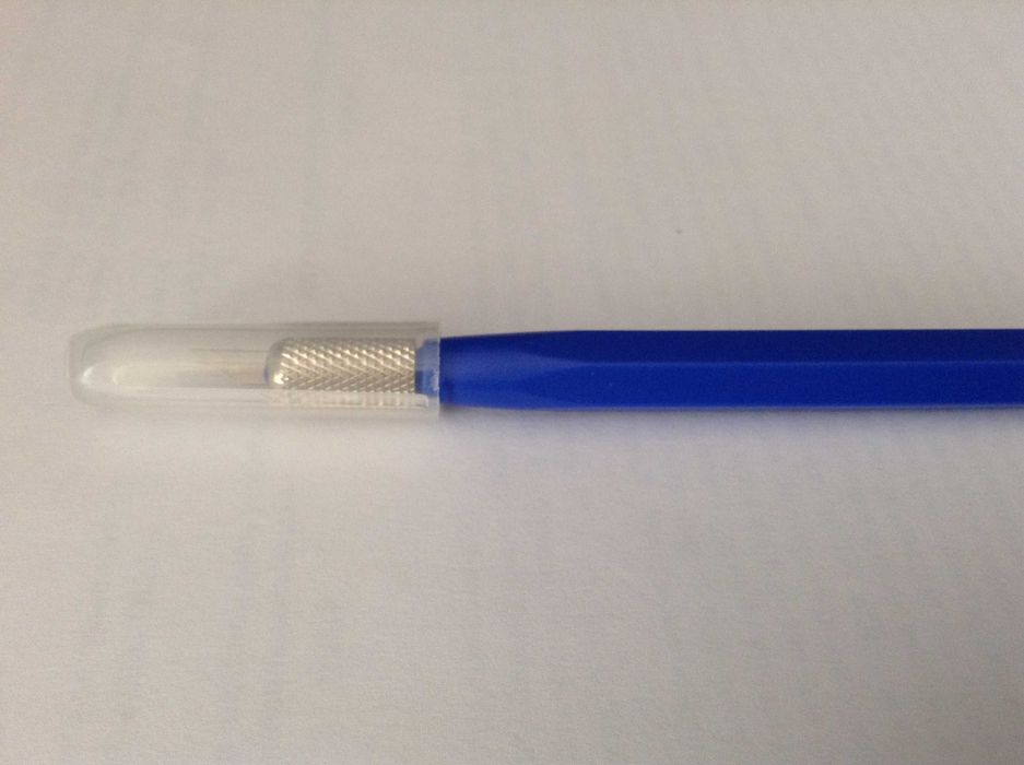 Макетный прецизионный нож-ручка + набор сменных лезвий