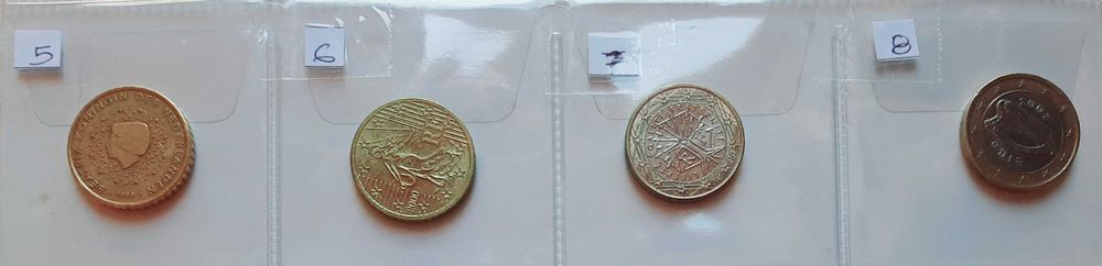 20 Moedas de Coleção - As Primeiras Moedas em Circulação