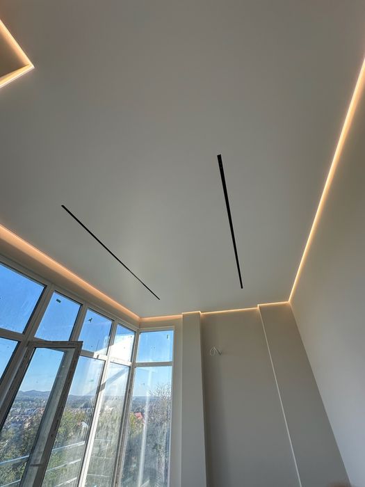 Натяжні стелі Закарпаття: тканинні та ПВХ під ключ( натяжные потолки).