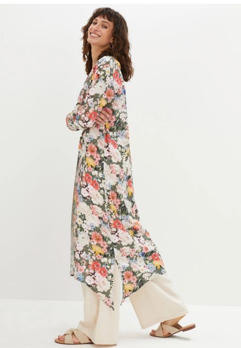 Bonprix Długa bluzka tunika r.46/48