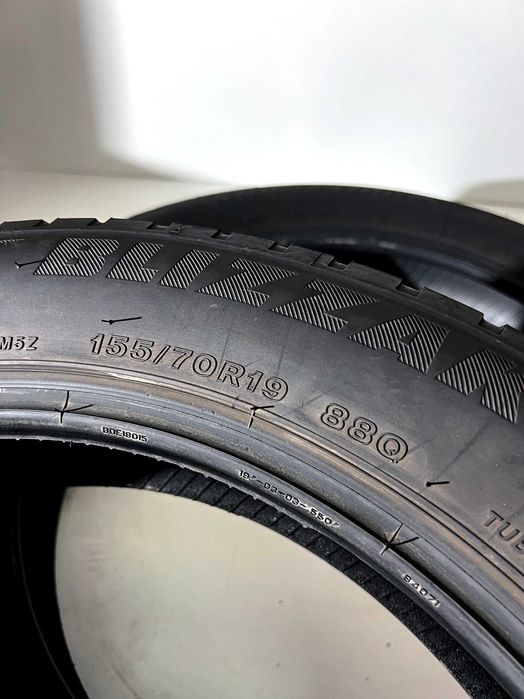Pneus Bridgestone Blizzak LM500 - 155/70/19 - Como NOVOS