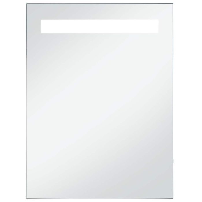 Vidaxl Ścienne Lustro Łazienkowe Z Led, 60 X 80 Cm