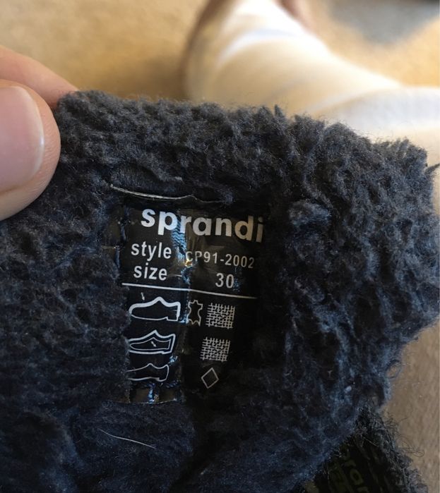 Buty zimowe Sprandi 30 ocieplane