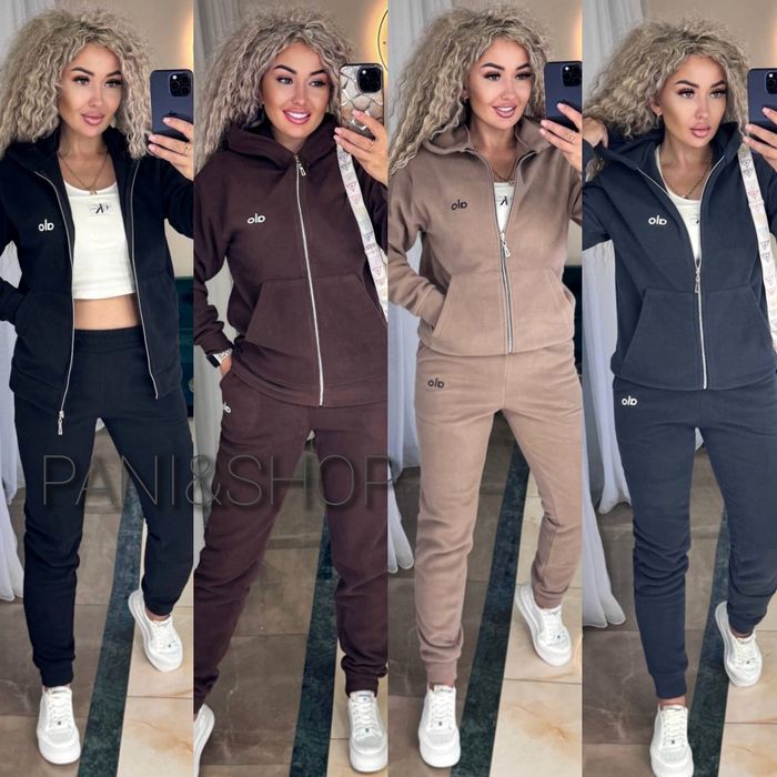‼️Флісовий костюм. ОПТ та роздріб з блискавкою. Розм:42-44,46-48,50-52