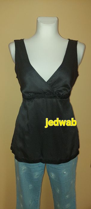 Bluzka Tatuum +gratis jedwab,z na kazdy biust Tatuum,w grochy,retro