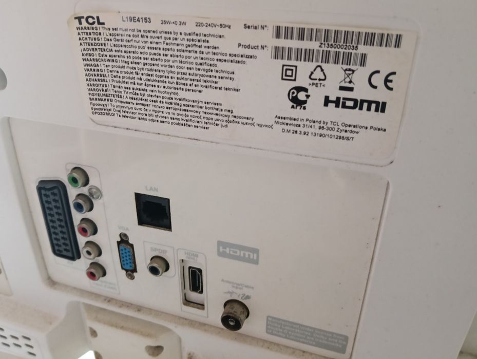 TV TCL 19 polegadas