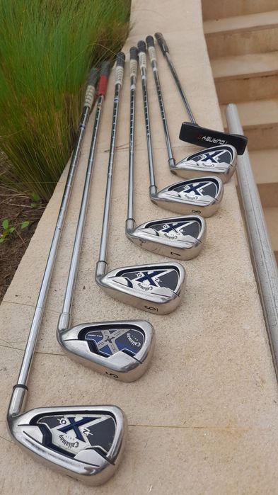 Conjunto completo de tacos de golfe