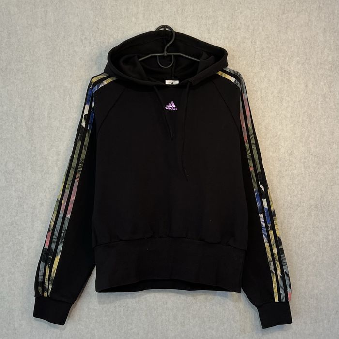 Худи Adidas Allover Print Crop