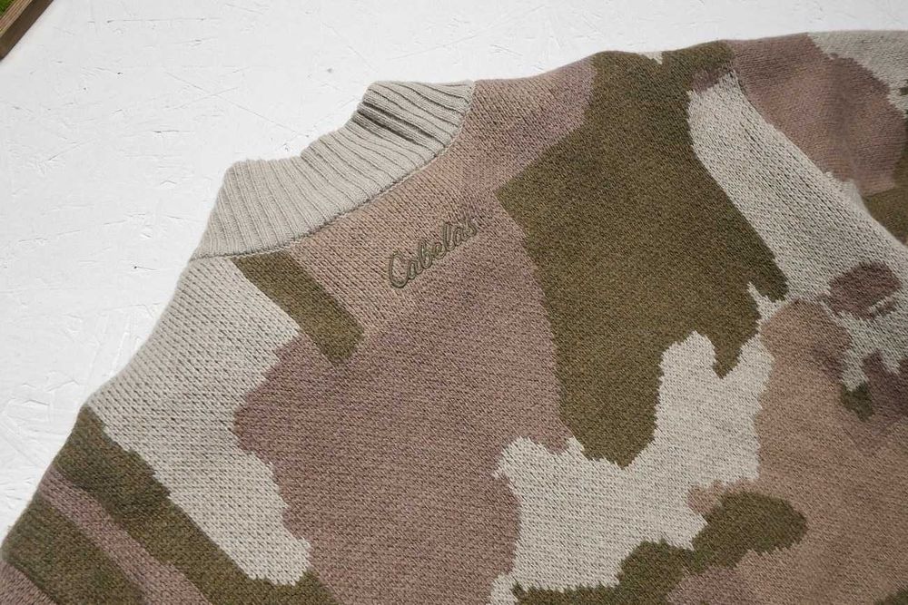 Cabelas usa 4most windshear kurtka bluza windstopper moro kamuflaż L