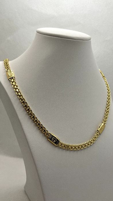 Łańcuch naszyjnik kajdan Galibardi Versace garibaldi