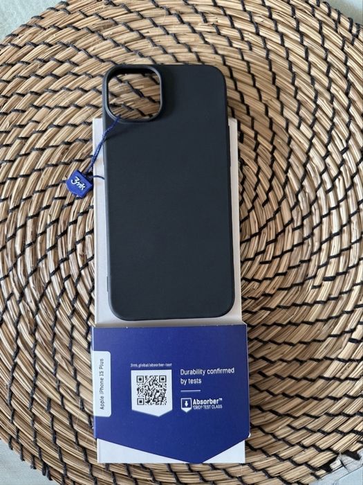 Iphone 15 Plus - czarny case