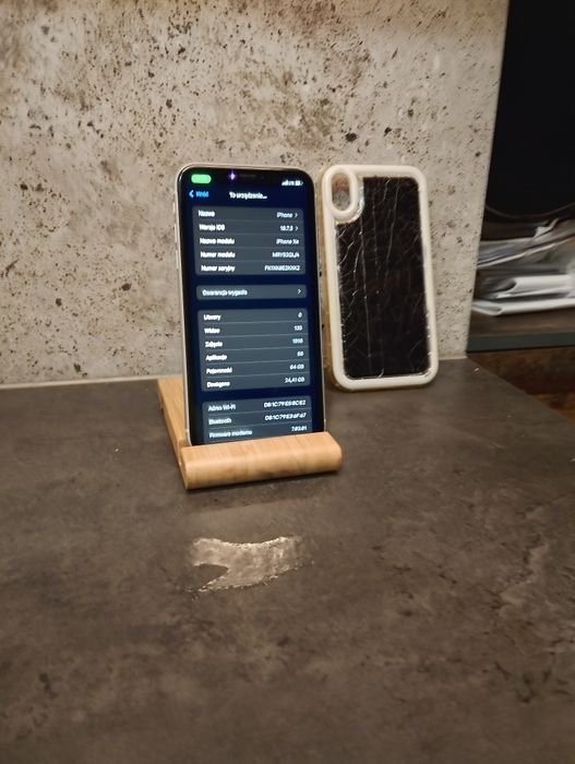 Telefon Apple iPhone Xr 64GB White / 64 GB / 80% Baterii / Sprawny