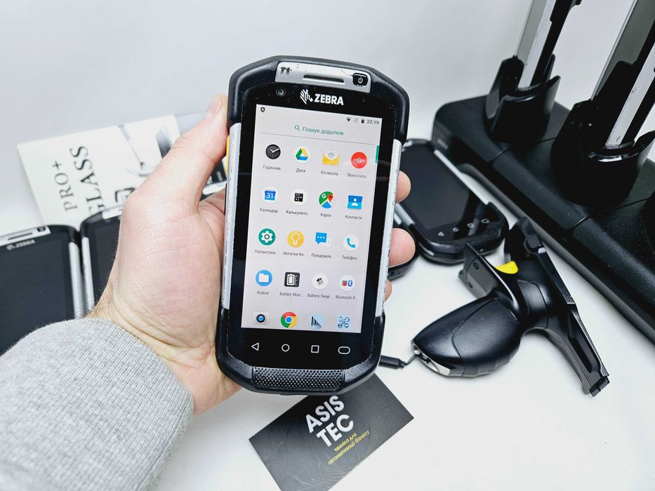 Zebra TC75 термінал збору даних 2D Android 8 захищений 2xSIM 2Gb/16Gb