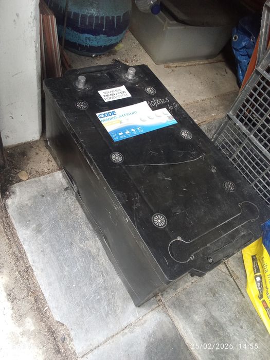 Bateria solar 240 A Gel