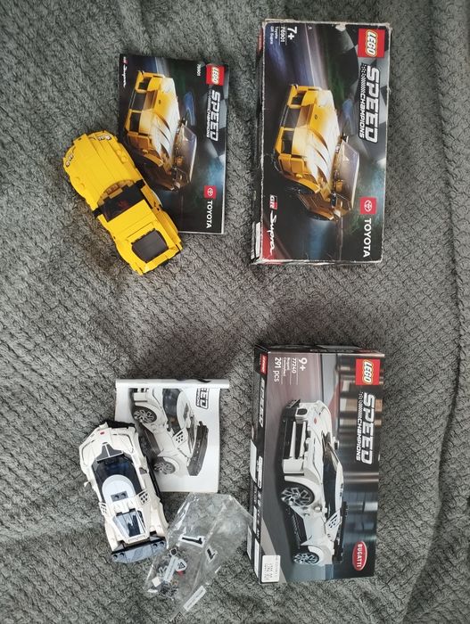 Lego speed Toyota 76901 Bugatti 77240