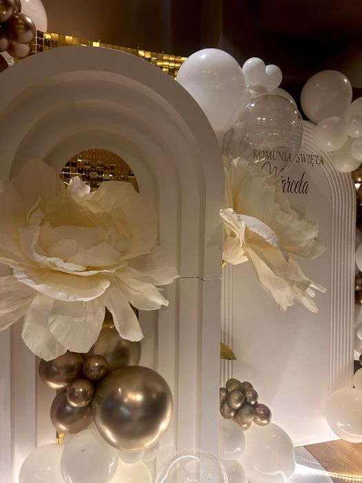 .	Ścianka balonowa / dekoracje okolicznościowe – na każdą imprezę by