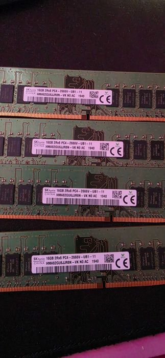Pamięci RAM DDR4 16GB 64GB 128GB