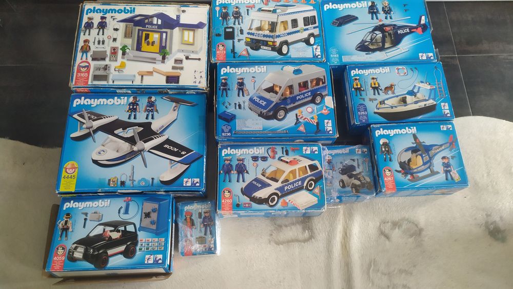 Playmobil 11 sets polícia