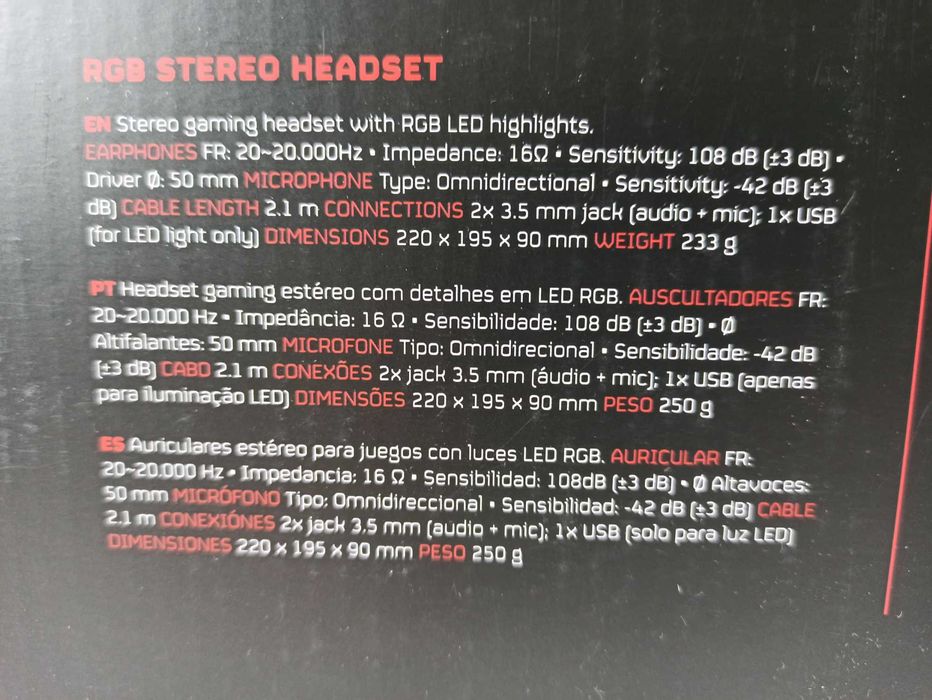 Benfica Gaming Set – Novo e Selado (Official Merchandise)