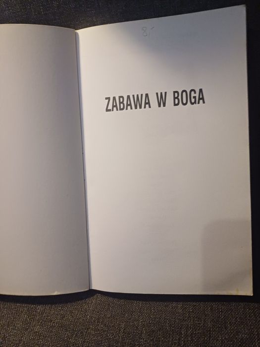 Robin Cook Zabawa w Boga