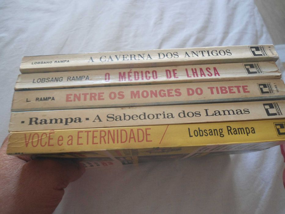5 livros de Lobsang Rampa
