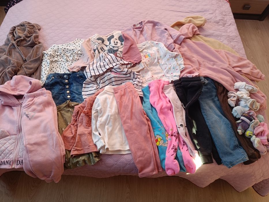 Великий набір теплого одягу 92 розміру