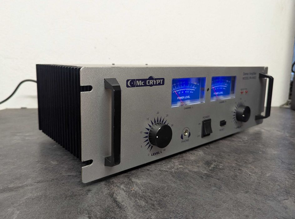 Рековий кінцевий підсилювач Mc Crypt PA-940/2.
