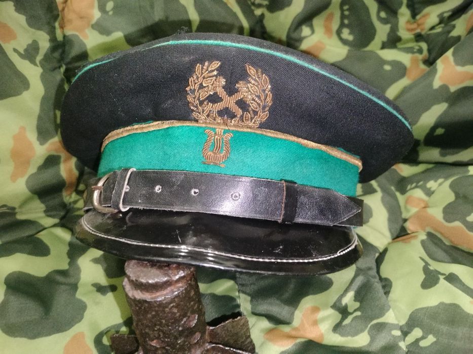 Stara czapka orkiestry górniczej prl