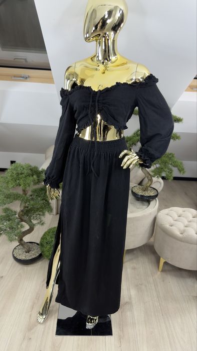 Komplet Agatha czarny