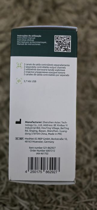 Estimulador muscular Dr Senst selado64176751573123121