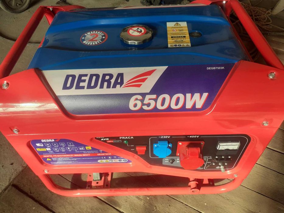 Agregat Prądotwórczy Dedra 6500W