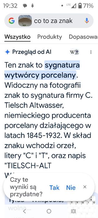 Filiżanka kolekcjonerska