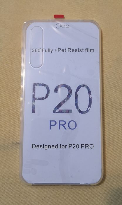 Capa Huawei P20 frente e verso