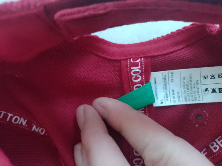 Czapka z daszkiem Benetton