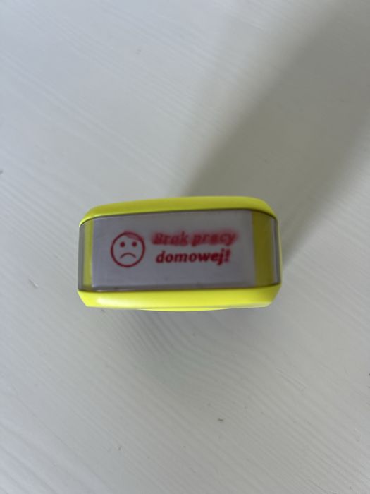 Stempel Brak pracy domowej!