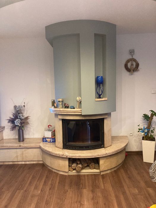 Kominek z płaszczem wodnym