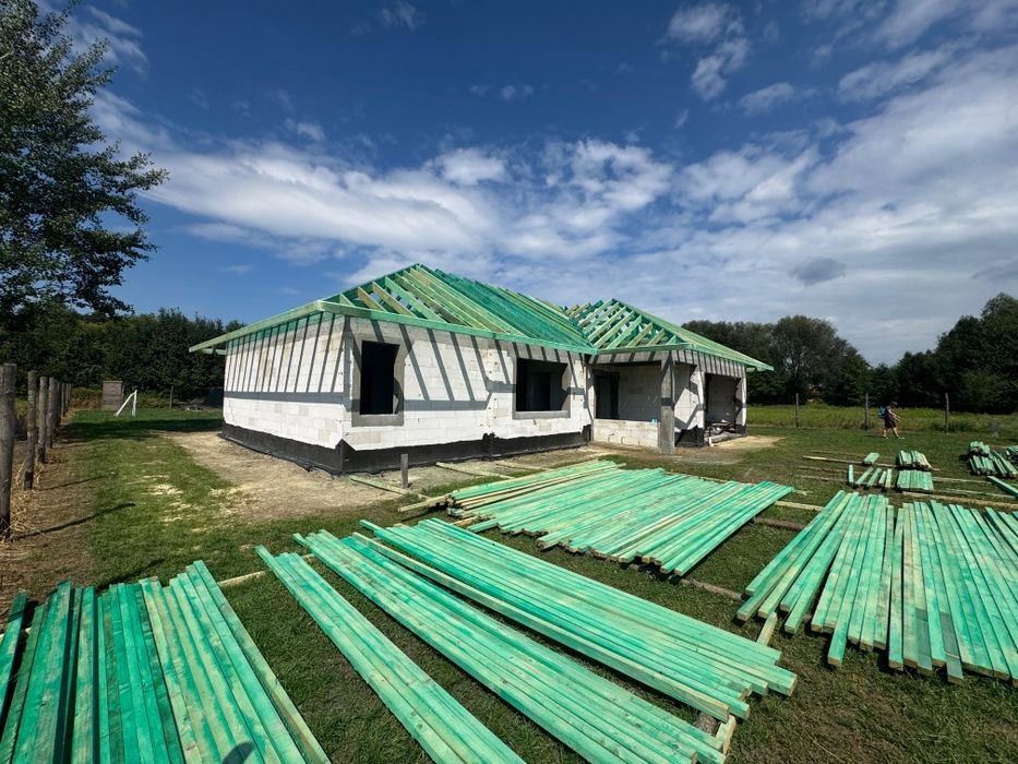 Więźba dachowa jodłowa