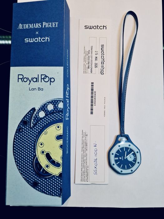 Swatch x Audemars Piguet Royal pop ademar адемар: 36 000 грн