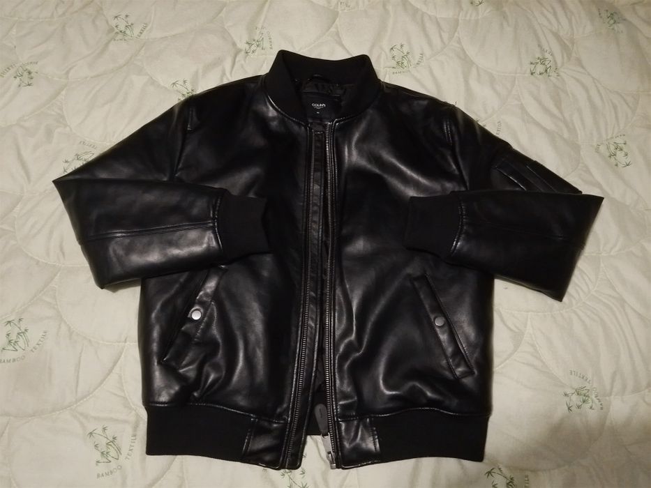 Чоловіча шкіряна куртка Colin's розмір Ель