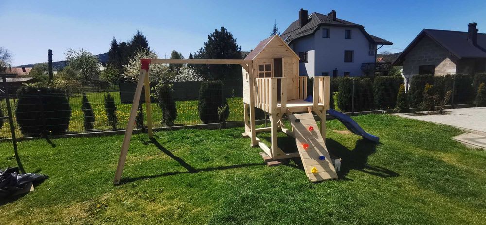 Domek ogrodowy dla dzieci Leoś