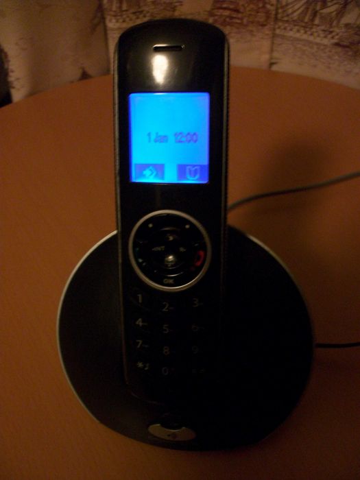 Cordless Landline Telephone, Silver Crest, Cocoon 110564730235382913123