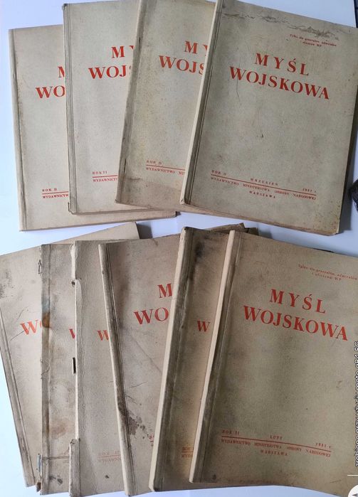 Myśl Wojskowa dla Generałów i Admirałów 1951/1952r.